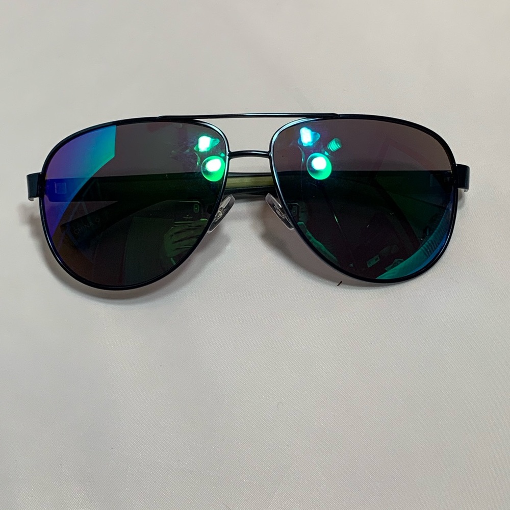 Wire Frame Rubber Stem Panama Jack Sunglasses